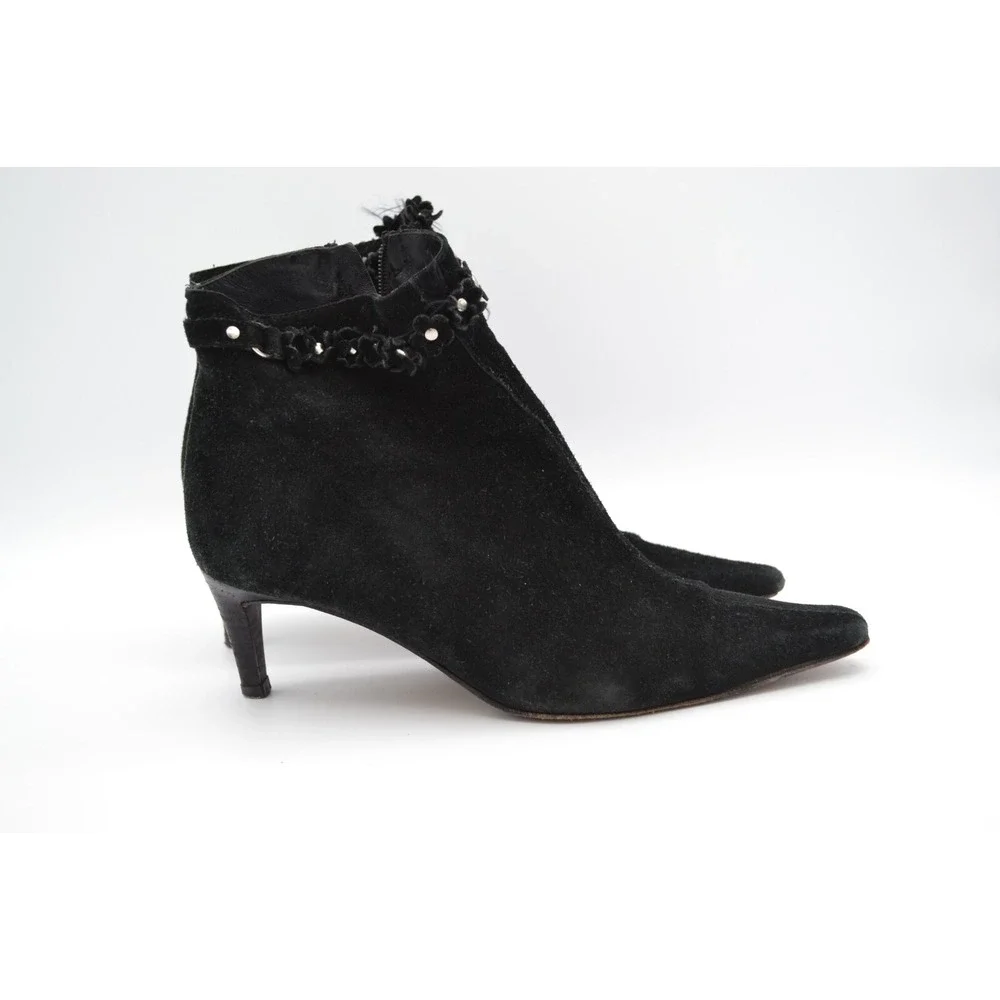 Vintage‎ Y2k Black Coach Ankle boot size 5 1/2